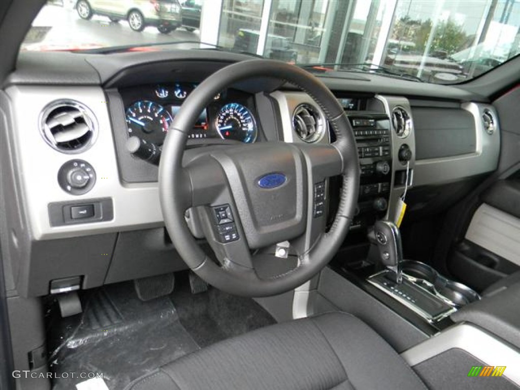 2011 Ford F150 FX2 SuperCrew Black Dashboard Photo #58162835