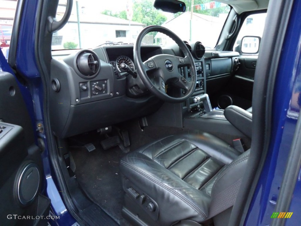2007 H2 SUV - All Terrain Blue / Ebony Black photo #10