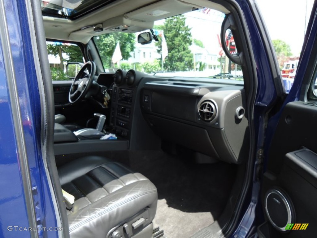 2007 H2 SUV - All Terrain Blue / Ebony Black photo #14