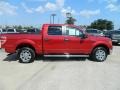 2011 Red Candy Metallic Ford F150 XLT SuperCrew  photo #2
