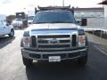 Dark Blue - F550 Super Duty XLT Crew Cab 4x4 Chassis Dump Truck Photo No. 2