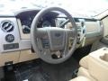 Pale Adobe 2011 Ford F150 Lariat SuperCrew 4x4 Dashboard