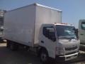 Natural White - Canter FE125 Regular Cab Moving Truck Photo No. 2