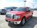 2011 Race Red Ford F150 XLT SuperCrew  photo #11