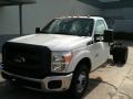 Oxford White 2011 Ford F350 Super Duty XL Regular Cab Chassis