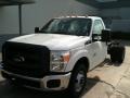 2011 Oxford White Ford F350 Super Duty XL Regular Cab Chassis  photo #1