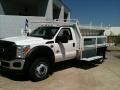 Oxford White 2011 Ford F550 Super Duty XL Regular Cab Utility Truck