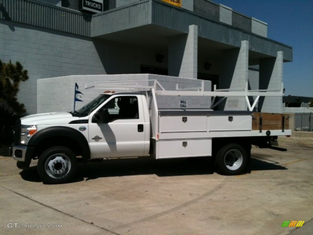 2011 Ford F550 Super Duty XL Regular Cab Utility Truck Exterior Photos