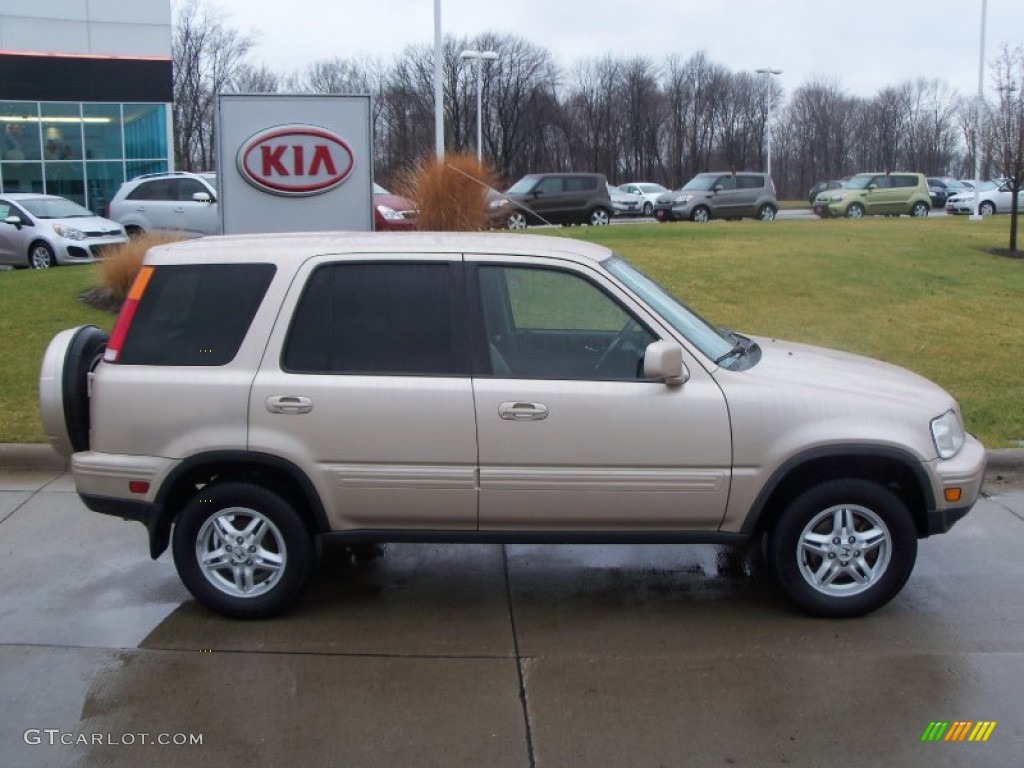 2000 CR-V SE 4WD - Naples Gold Metallic / Dark Gray photo #3