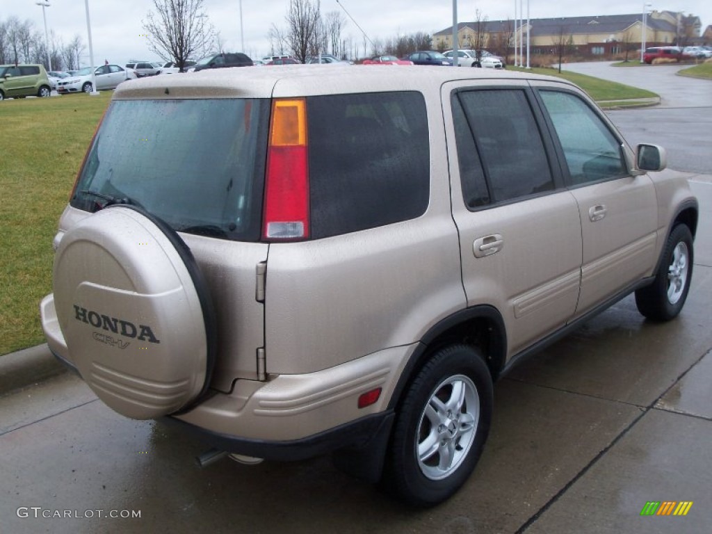 2000 CR-V SE 4WD - Naples Gold Metallic / Dark Gray photo #4