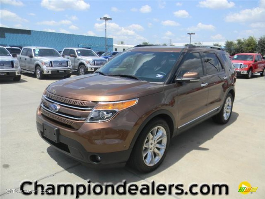 2011 Explorer Limited - Golden Bronze Metallic / Medium Light Stone photo #1