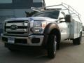 Oxford White - F550 Super Duty XL Regular Cab Utility Truck Photo No. 2