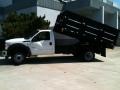 2011 Oxford White Ford F450 Super Duty XL Regular Cab Stake Truck  photo #2