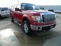 2011 Red Candy Metallic Ford F150 XLT SuperCrew 4x4  photo #3