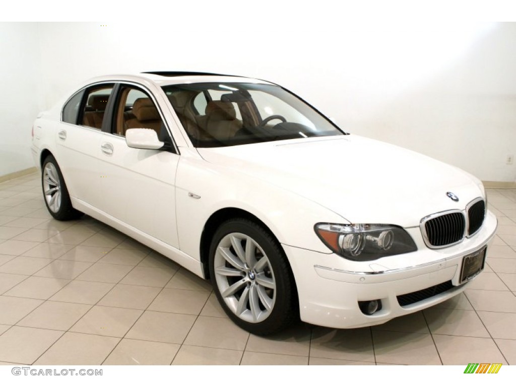 Alpine White 2008 BMW 7 Series 750i Sedan Exterior Photo #58166646