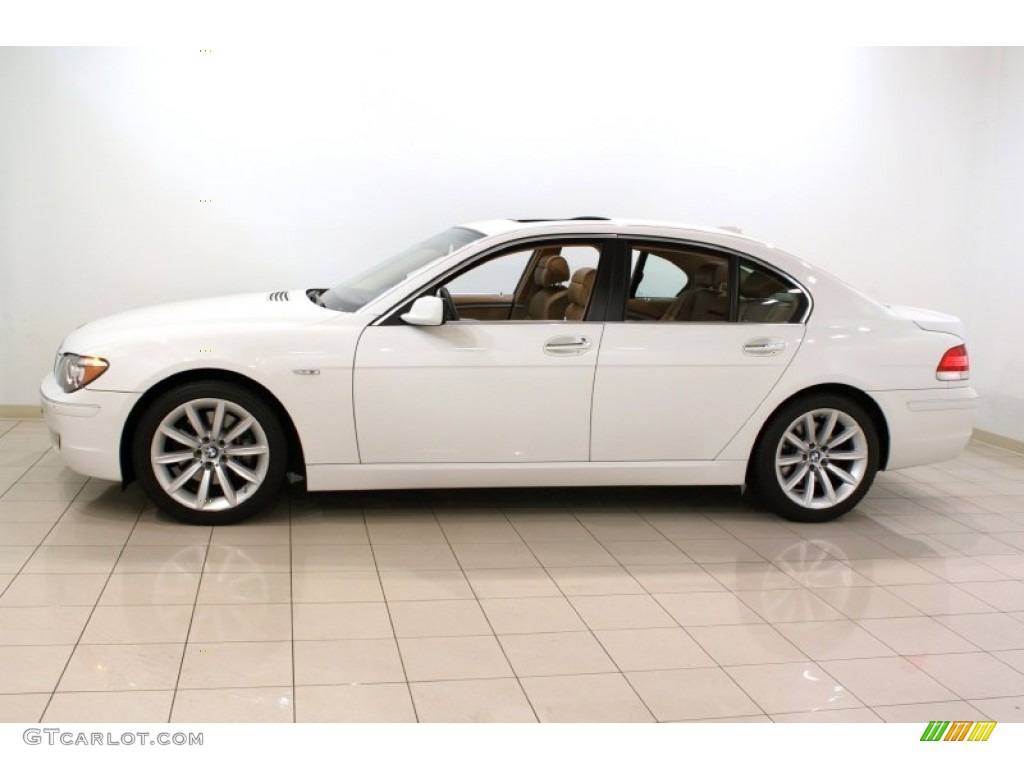 Alpine White 2008 BMW 7 Series 750i Sedan Exterior Photo #58166672