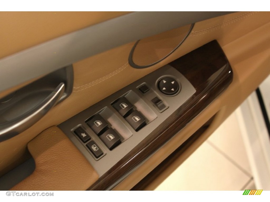 2008 7 Series 750i Sedan - Alpine White / Natural Brown Nasca Leather photo #6
