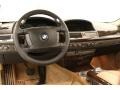 Natural Brown Nasca Leather Dashboard Photo for 2008 BMW 7 Series #58166720