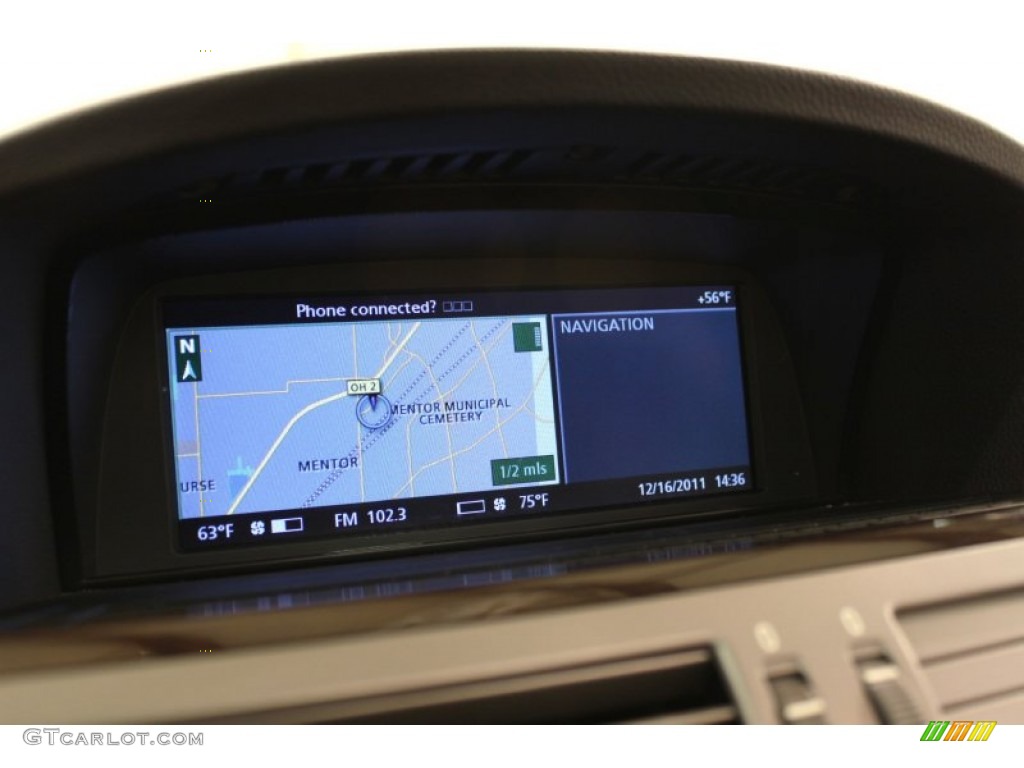2008 BMW 7 Series 750i Sedan Navigation Photos