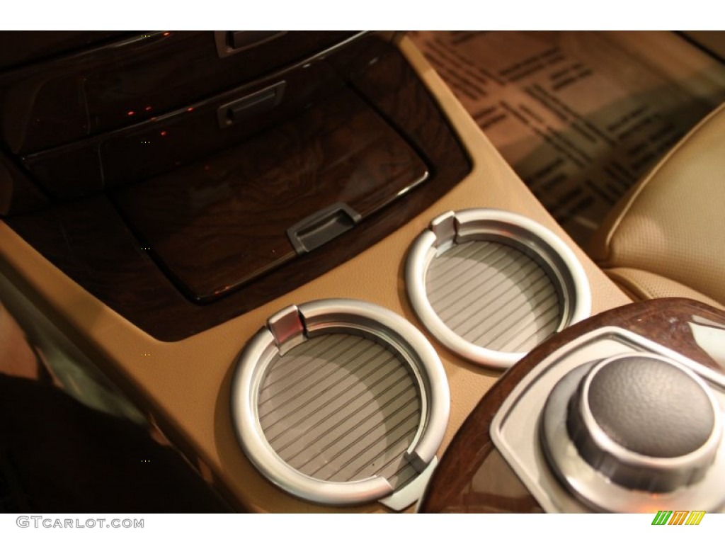 2008 7 Series 750i Sedan - Alpine White / Natural Brown Nasca Leather photo #19