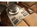 2008 BMW 7 Series Natural Brown Nasca Leather Interior Controls Photo