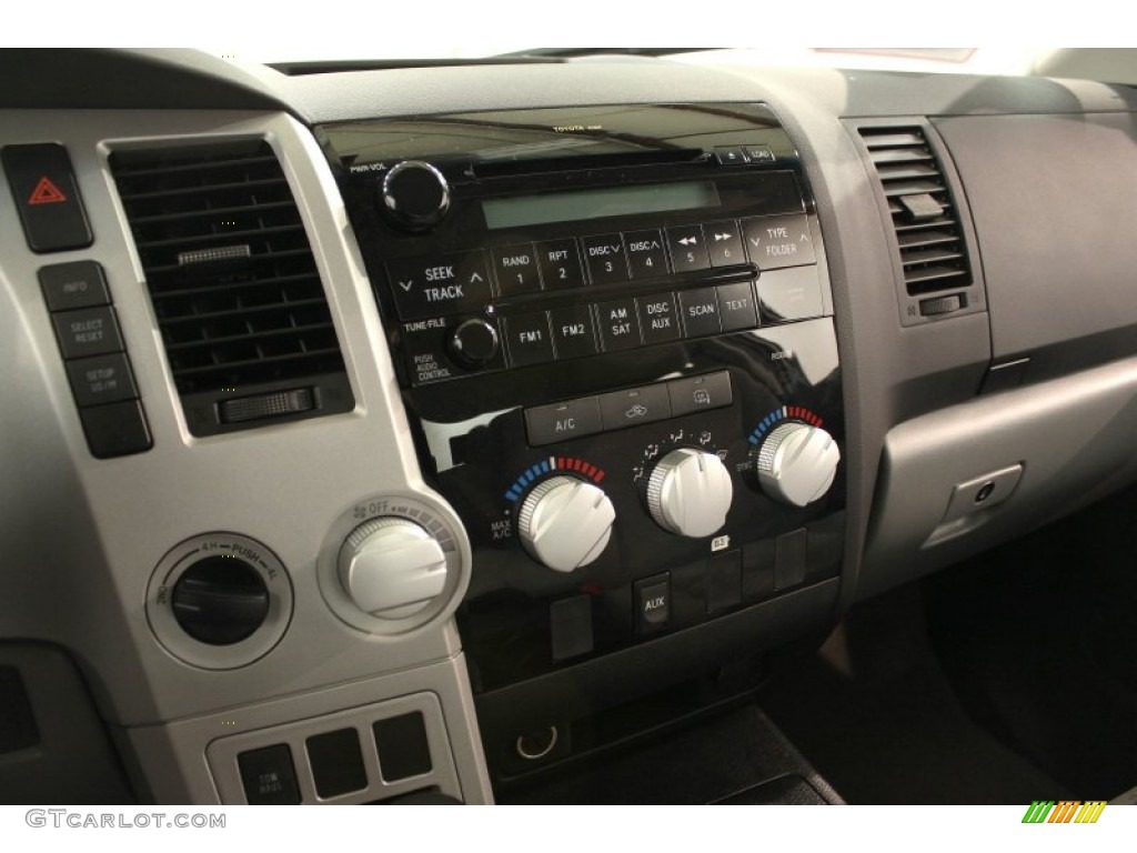 2008 Tundra SR5 Double Cab 4x4 - Super White / Graphite Gray photo #8