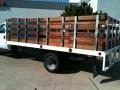 Oxford White - F550 Super Duty XL Regular Cab Stake Truck Photo No. 8