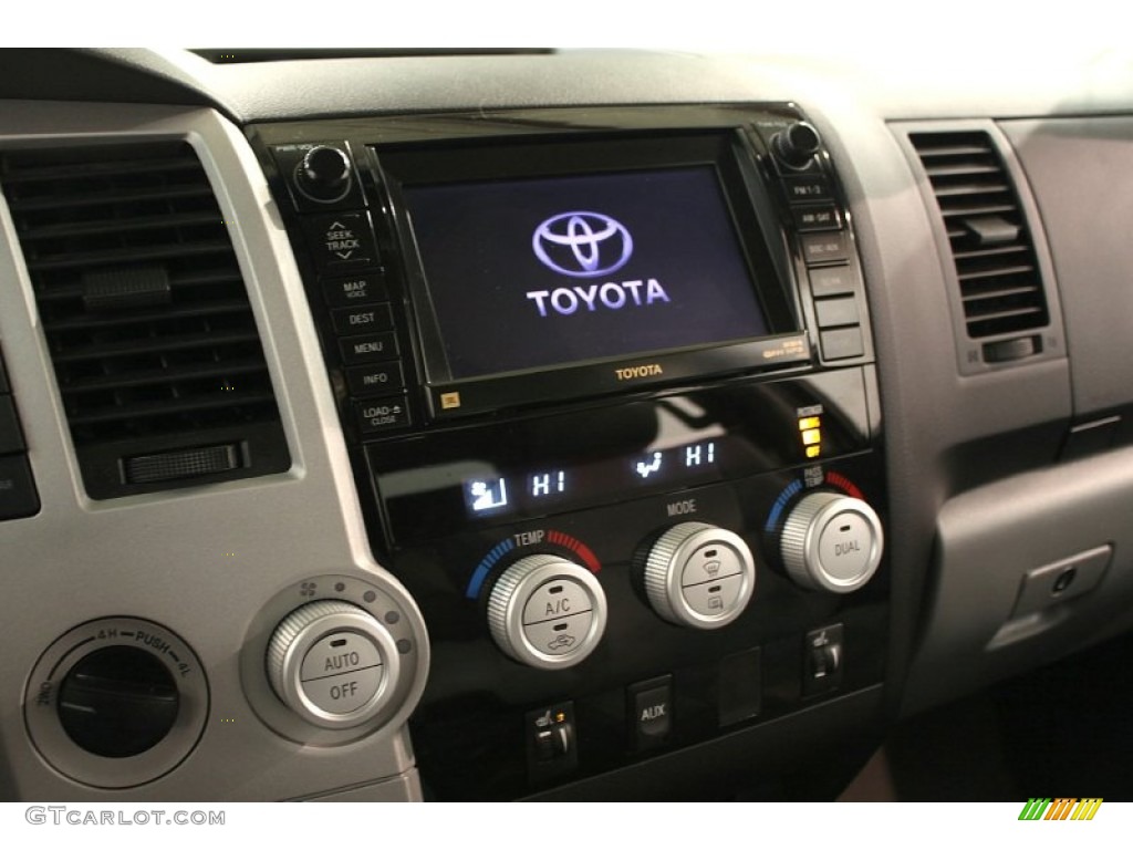 2008 Tundra Limited Double Cab 4x4 - Slate Gray Metallic / Graphite Gray photo #12