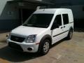 Frozen White 2011 Ford Transit Connect Electric Exterior