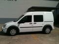 Frozen White 2011 Ford Transit Connect Electric Exterior