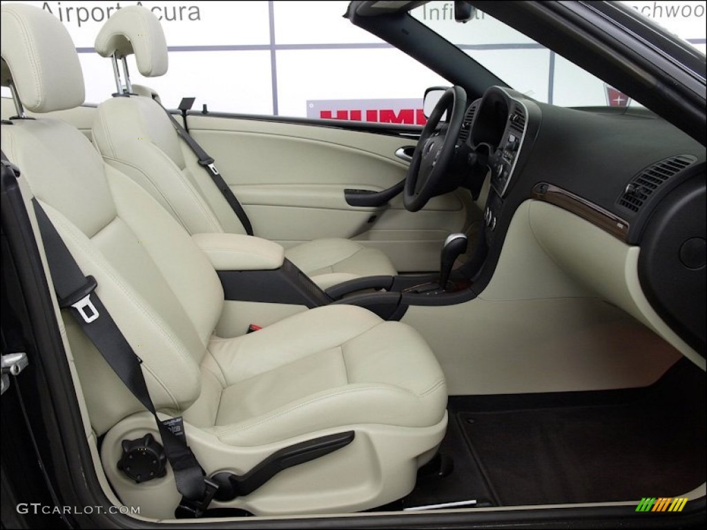 Parchment Interior 2010 Saab 9-3 2.0T Convertible Photo #58168654
