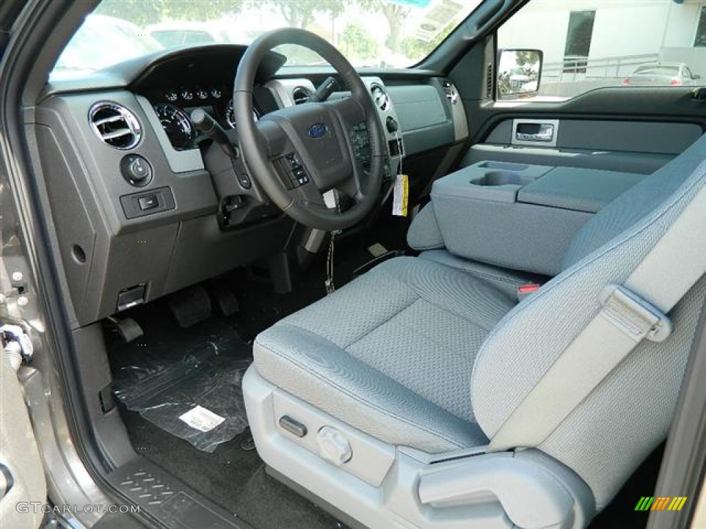 2011 F150 XLT SuperCrew - Sterling Grey Metallic / Steel Gray photo #6