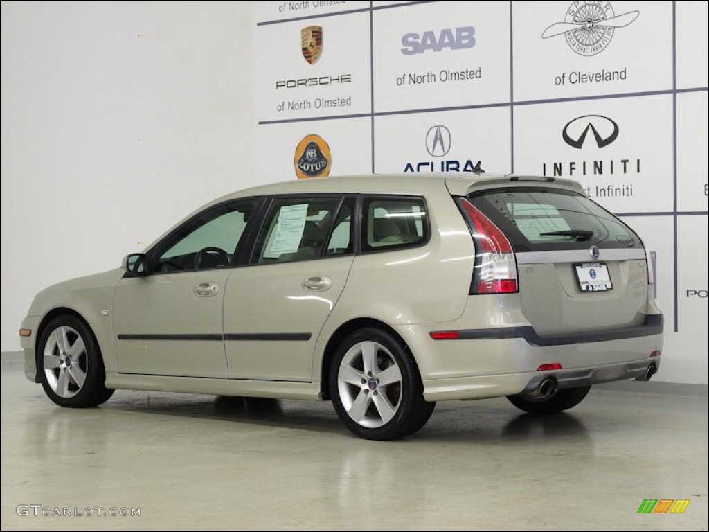 2006 9-3 Aero SportCombi Wagon - Parchment Silver Metallic / Parchment photo #5