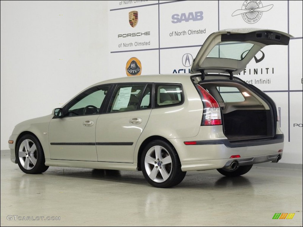2006 9-3 Aero SportCombi Wagon - Parchment Silver Metallic / Parchment photo #6