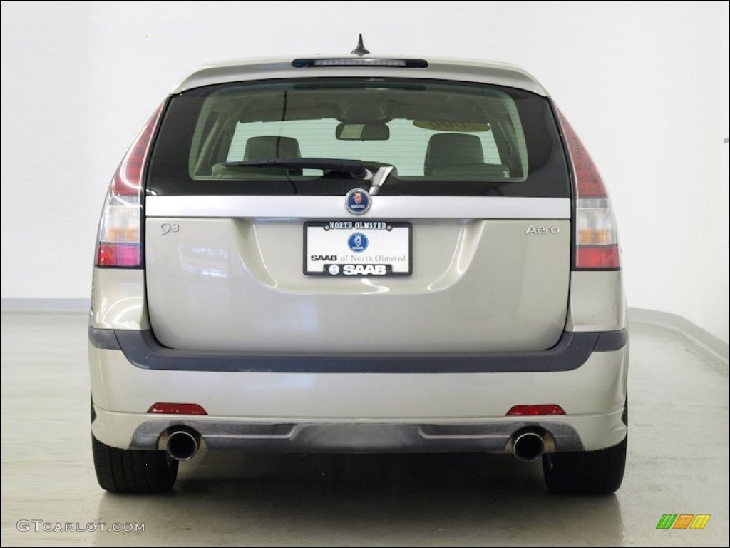 2006 9-3 Aero SportCombi Wagon - Parchment Silver Metallic / Parchment photo #8