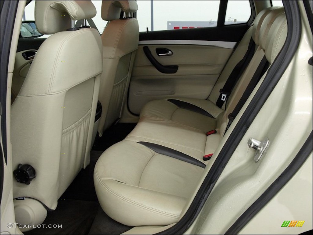 Parchment Interior 2006 Saab 9-3 Aero SportCombi Wagon Photo #58169039