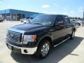 2011 Tuxedo Black Metallic Ford F150 XLT SuperCrew  photo #11