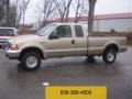 2000 Harvest Gold Metallic Ford F250 Super Duty XLT Extended Cab 4x4 #57876323