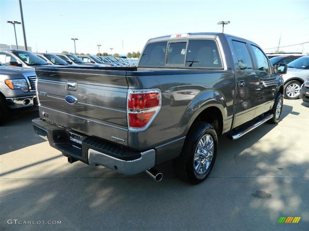 2011 F150 XLT SuperCrew - Sterling Grey Metallic / Steel Gray photo #5