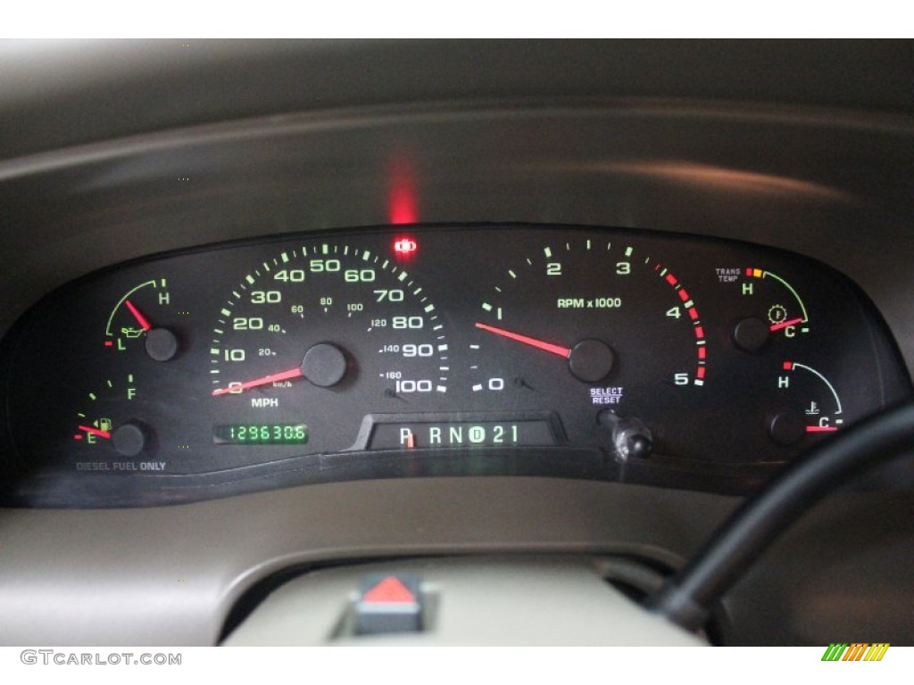 2002 Ford Excursion Limited 4x4 Gauges Photo #58170629
