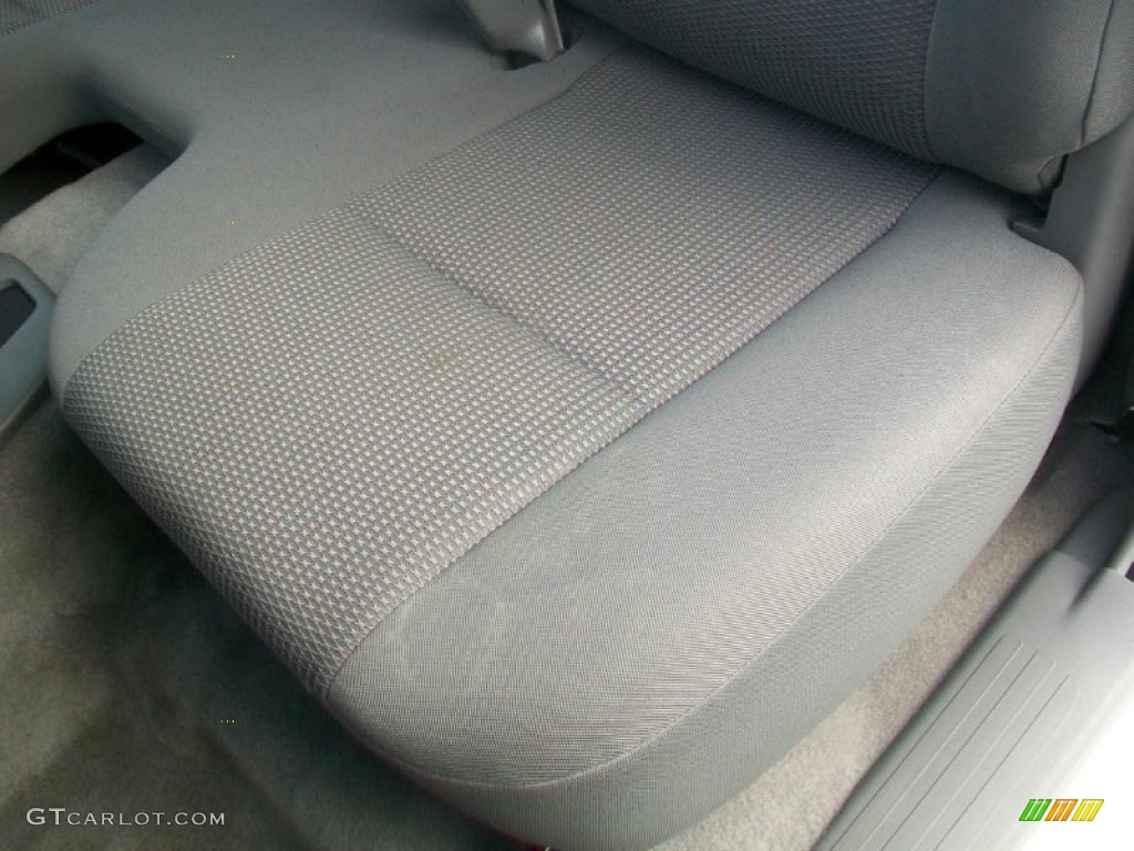 2009 Tacoma Regular Cab - Super White / Graphite Gray photo #10