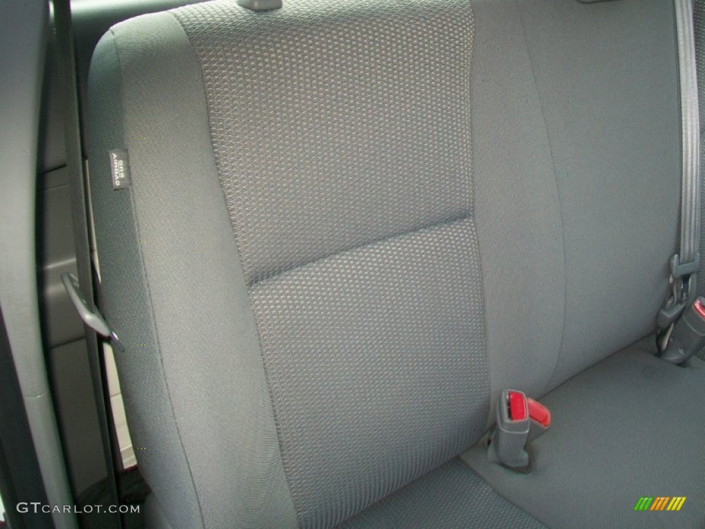 2009 Tacoma Regular Cab - Super White / Graphite Gray photo #24