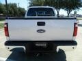 2011 White Platinum Metallic Tri-Coat Ford F250 Super Duty Lariat Crew Cab 4x4  photo #6