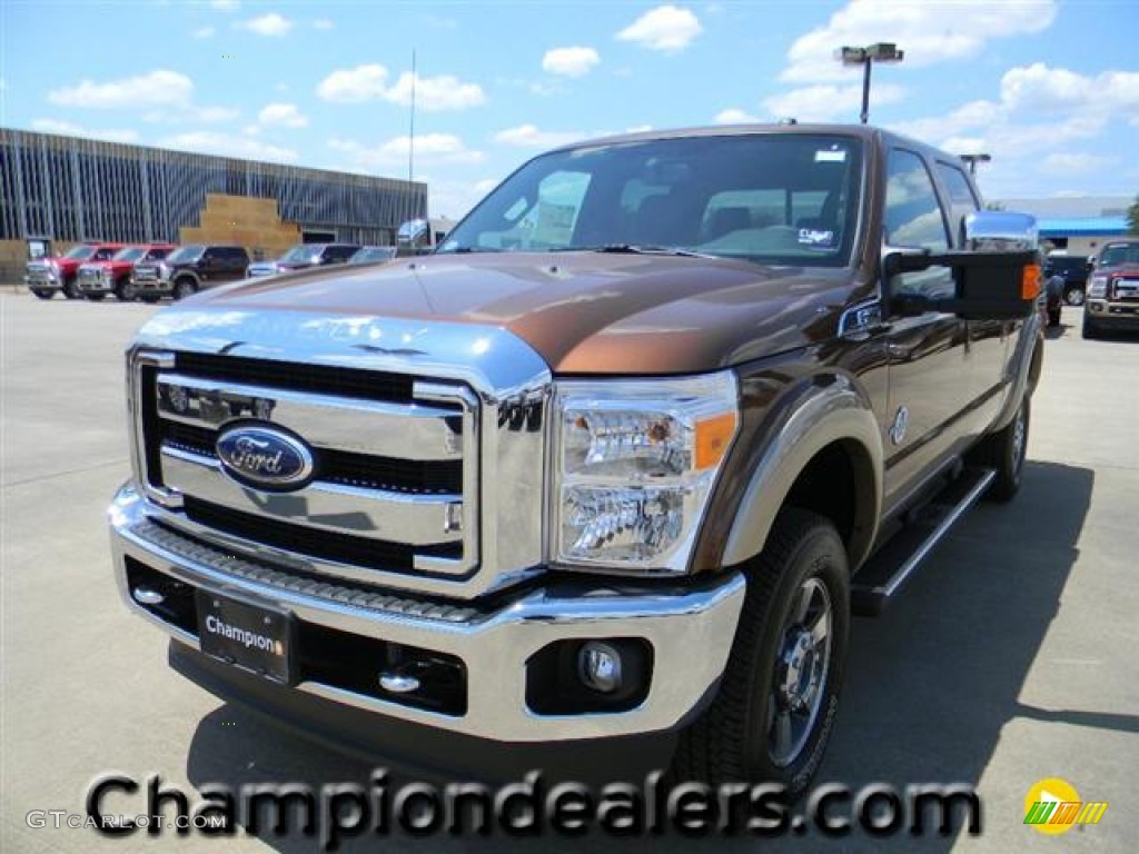 Golden Bronze Metallic Ford F250 Super Duty