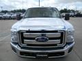Oxford White - F250 Super Duty XLT SuperCab Photo No. 2
