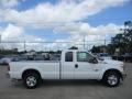 Oxford White - F250 Super Duty XLT SuperCab Photo No. 4