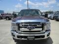 2011 Royal Red Metallic Ford F250 Super Duty Lariat Crew Cab 4x4  photo #2