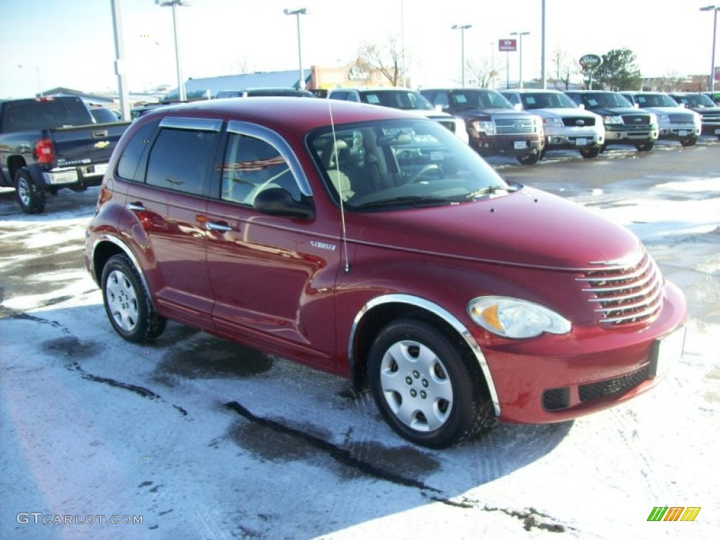 2006 PT Cruiser Touring - Inferno Red Crystal Pearl / Pastel Pebble Beige photo #18