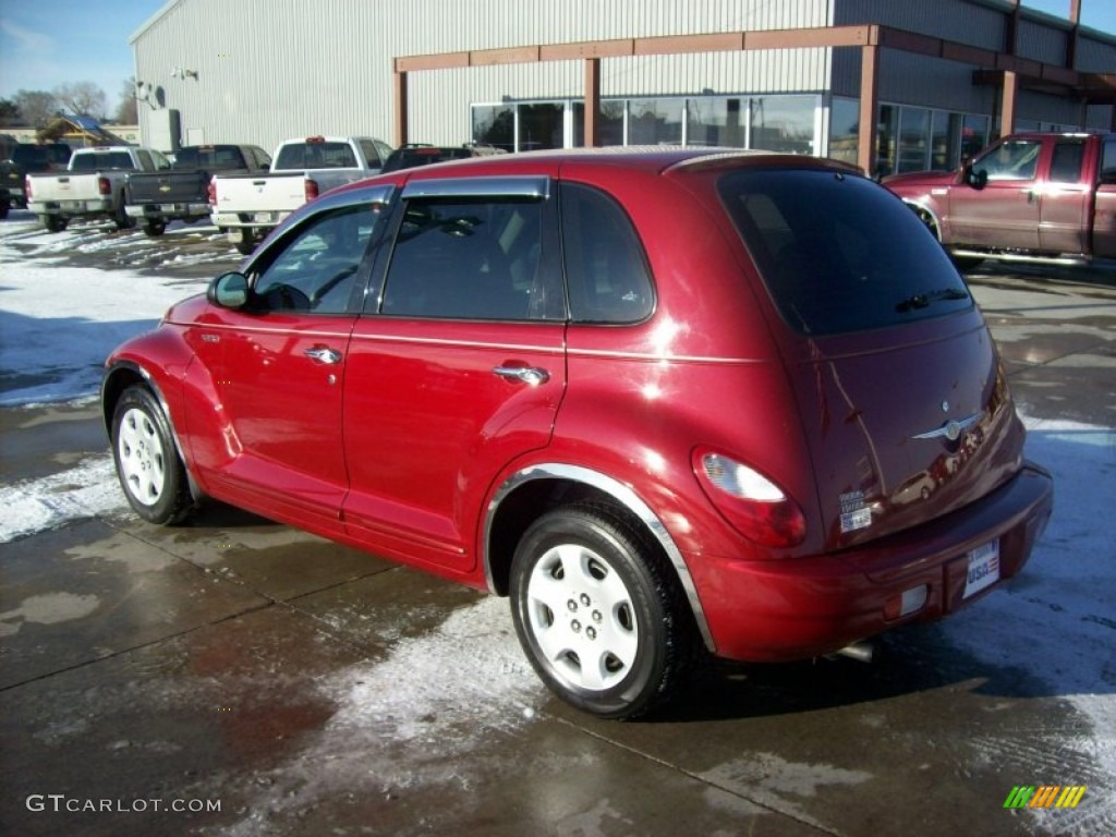 2006 PT Cruiser Touring - Inferno Red Crystal Pearl / Pastel Pebble Beige photo #25