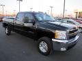 Black 2009 Chevrolet Silverado 2500HD LTZ Crew Cab 4x4 Exterior